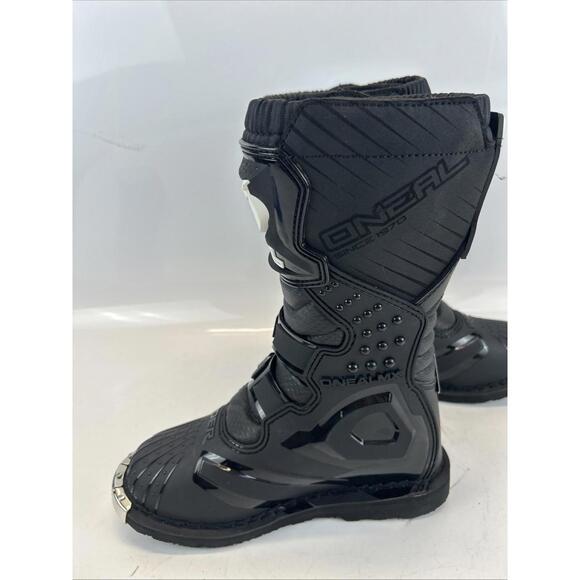ONEAL O'Neal Rider Motocross Boots Black/White Youth Size 5 0325-105 - Picture 5 of 12